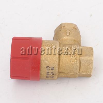 Предохранительный клапан Prescor 3 bar 1-2 резьбовой - фото №1